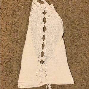Crochet halter top